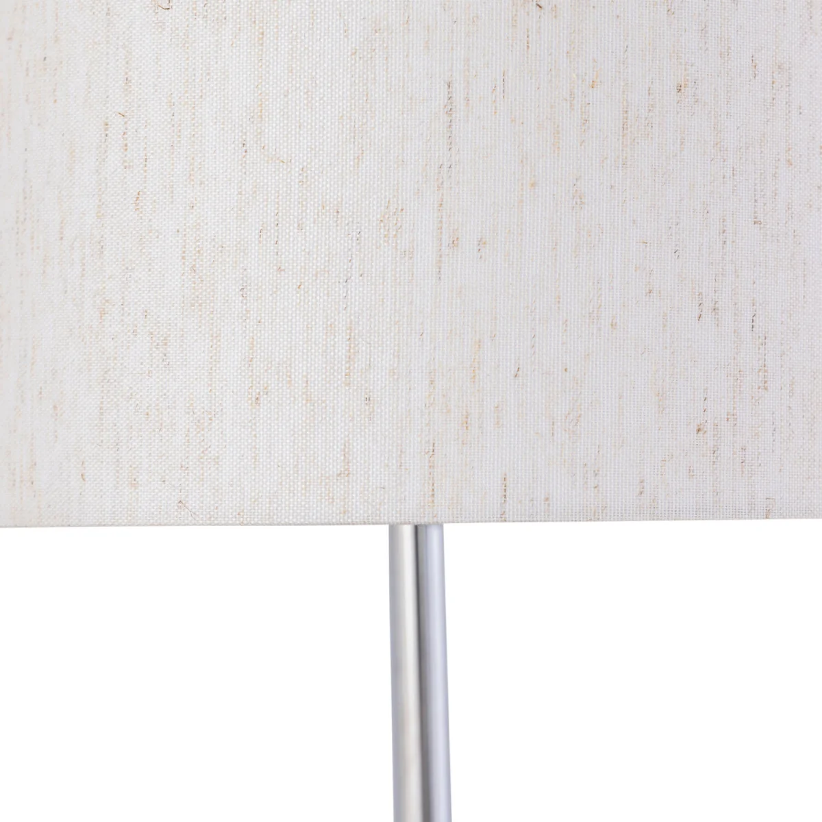Angus Table Lamp With Shade - Brown & Cream Resin And Oatmeal Linen – image 3