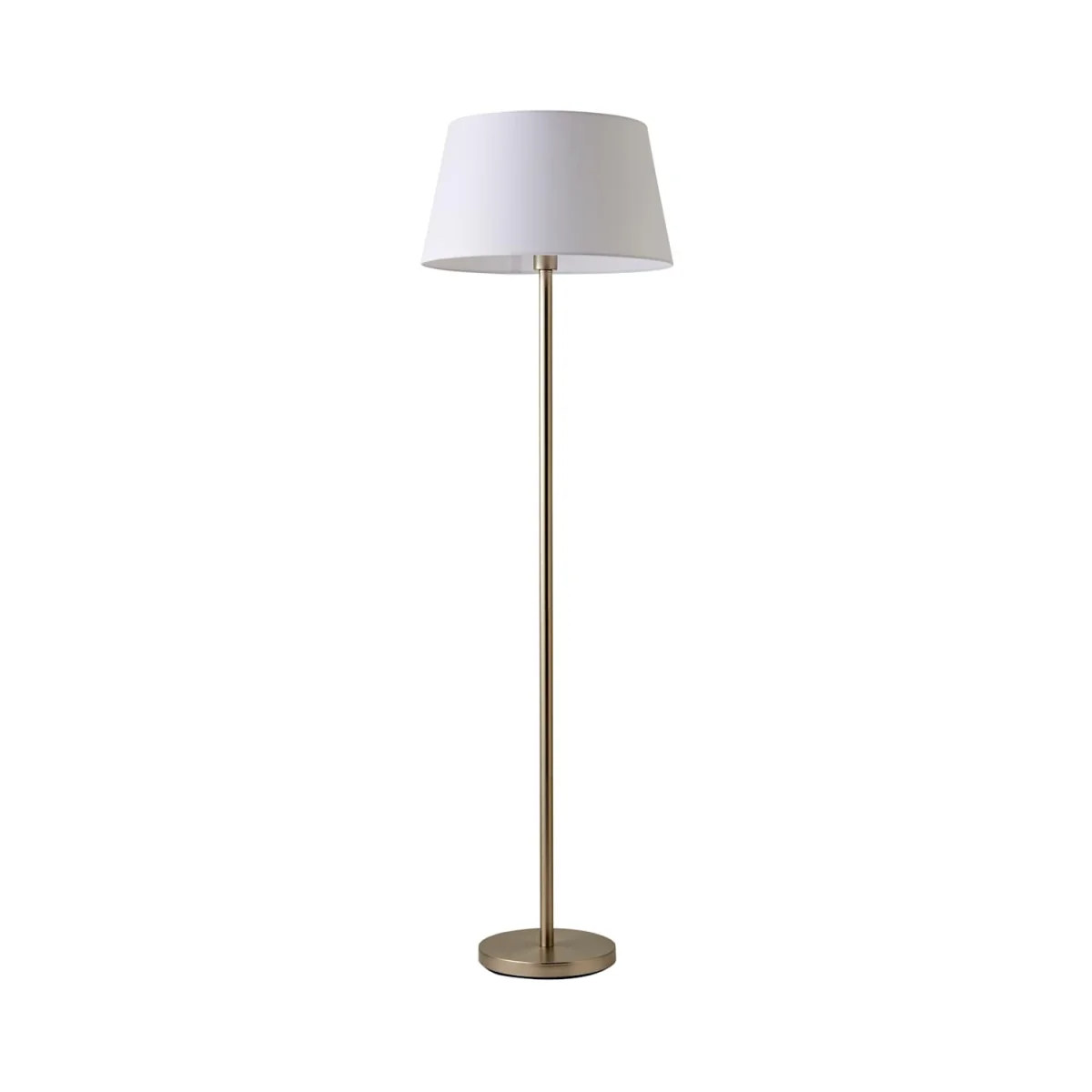 Charlie White Stem Table Lamp Beige Taper Shade - Neutral / Yes - Cream – image 3