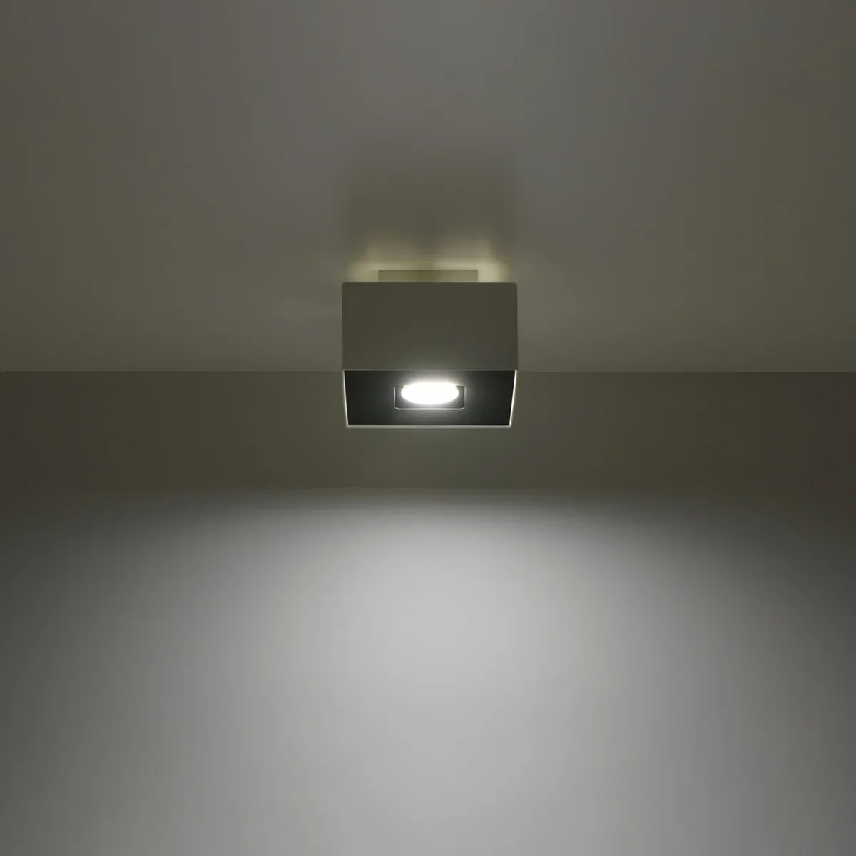Ceiling lamp MONO 1 white - White black – image 3