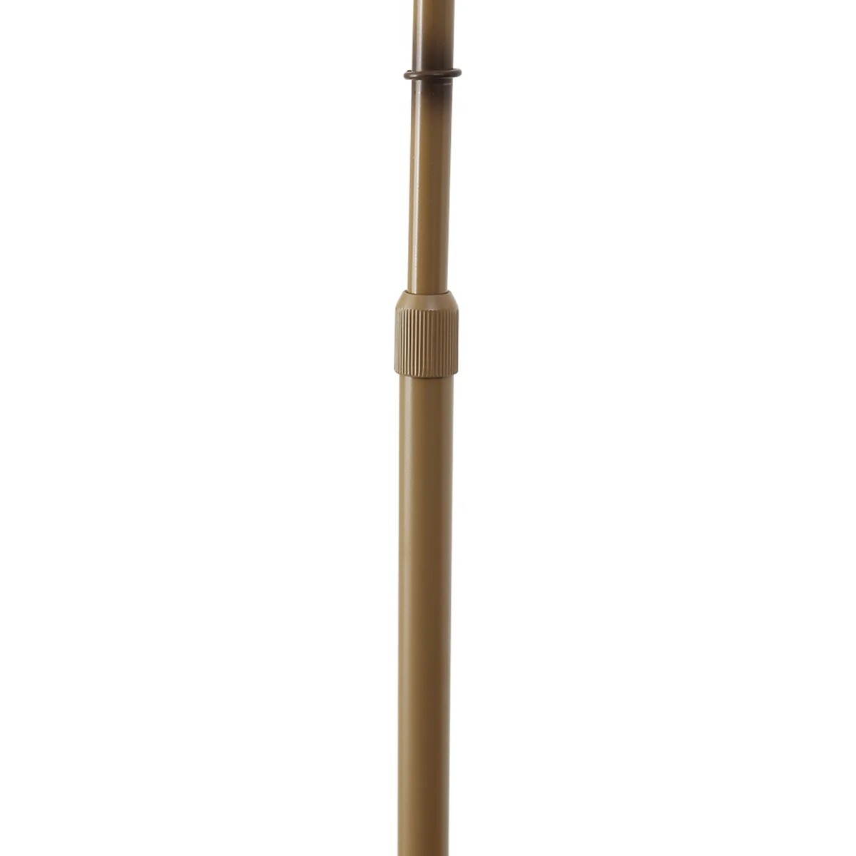 Vintage Style Floor Lamp with Fabric Lampshade and Marble Base - White – image 3