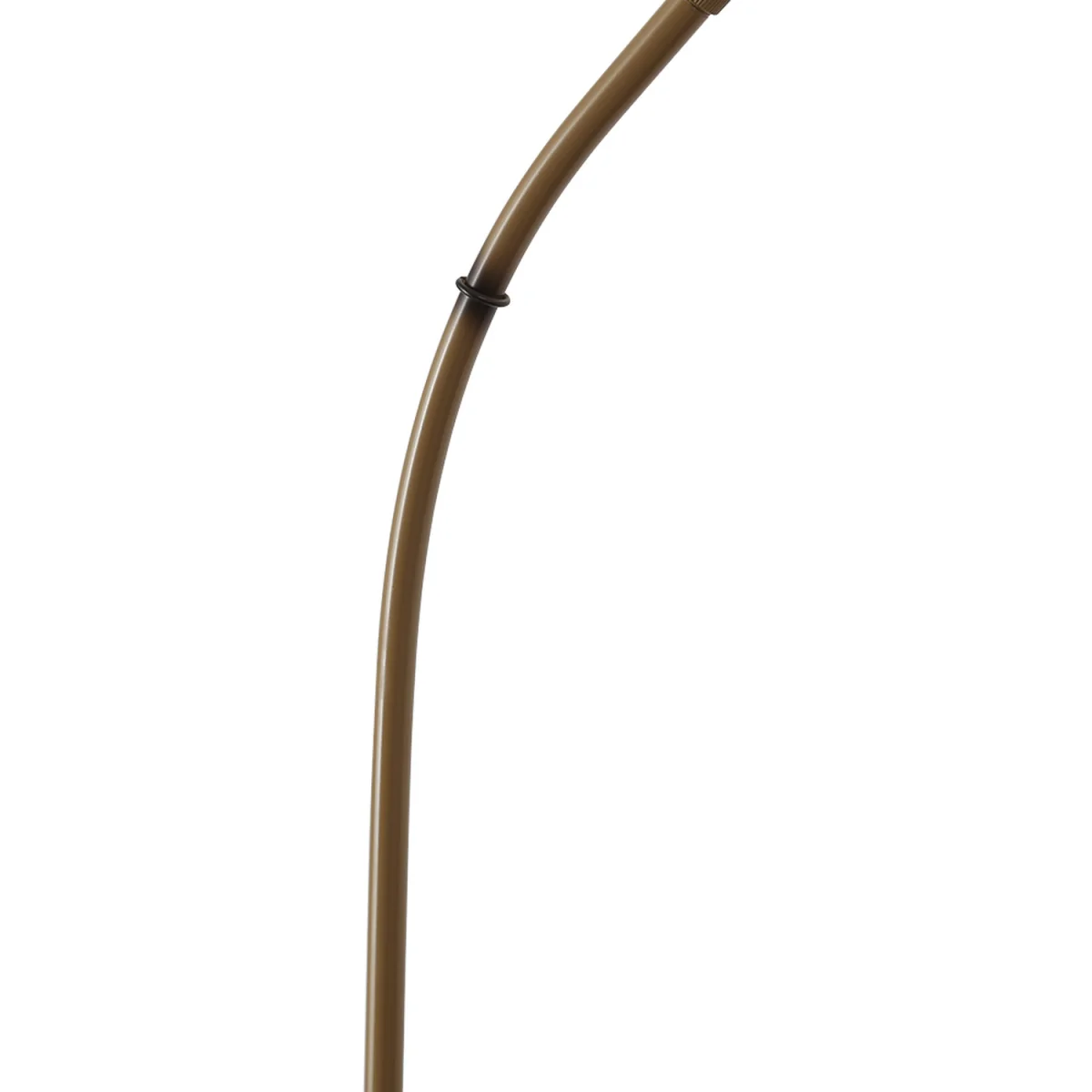 Vintage Style Floor Lamp with Fabric Lampshade and Marble Base - White – image 4
