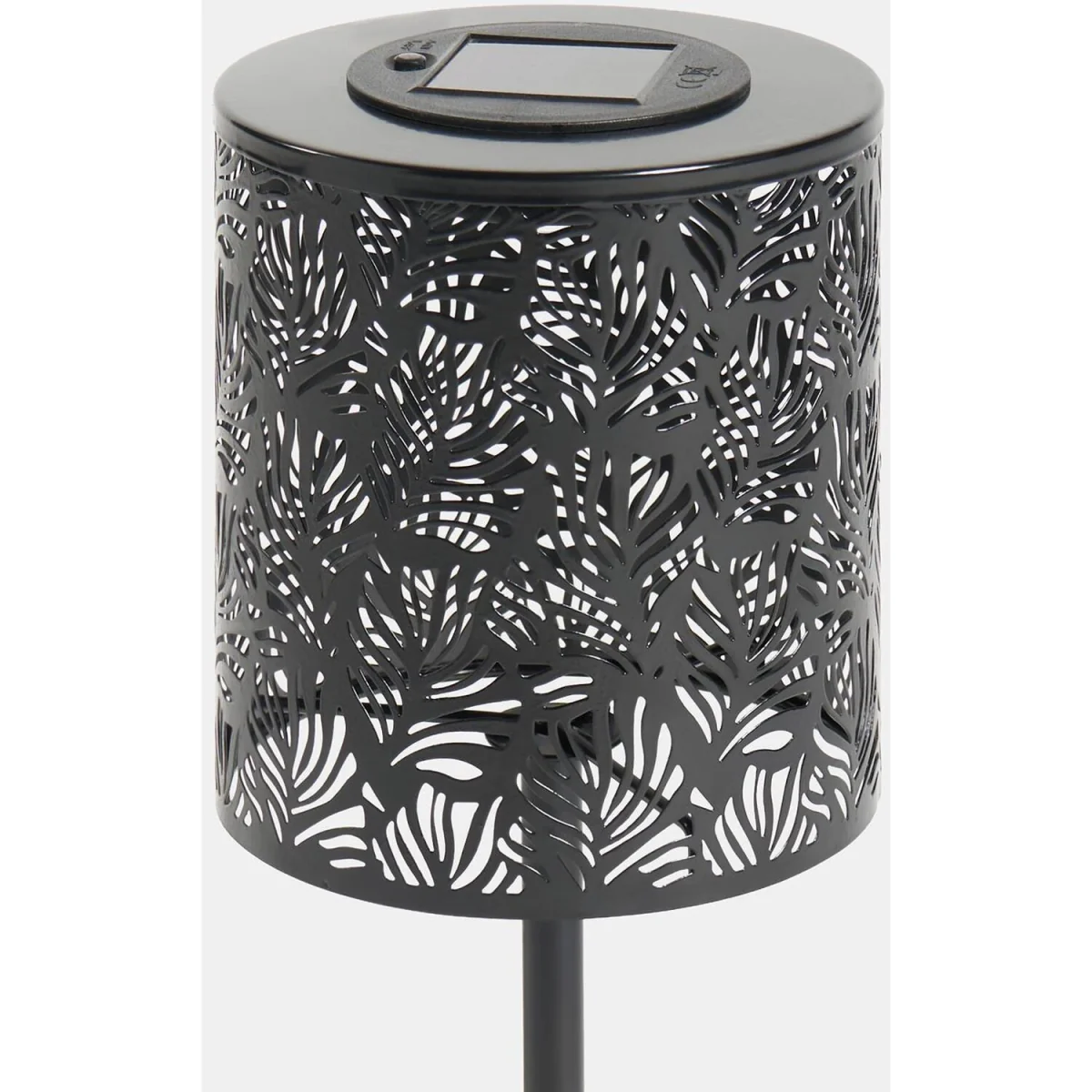 Solar Metal Table Lamp - Black – image 4