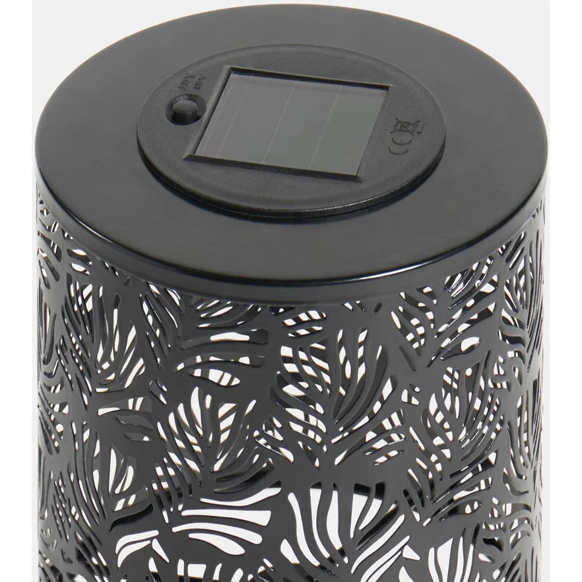 Solar Metal Table Lamp - Black – image 5