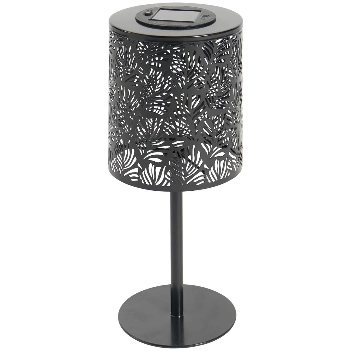 Solar Metal Table Lamp - Black – image 7