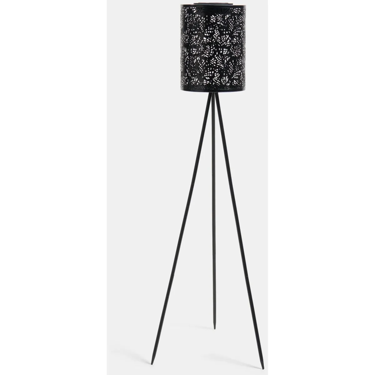 Solar Metal Table Lamp - Black – image 9