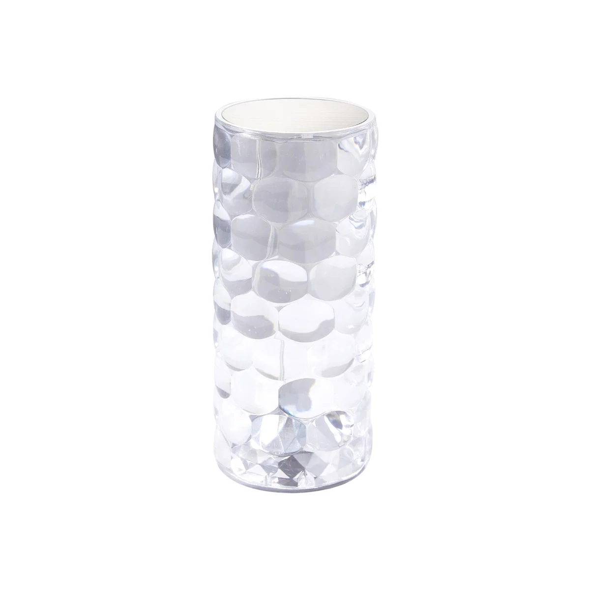 Crystal Diamond RGB LED Table Lamp - White / 8cm / 18cm