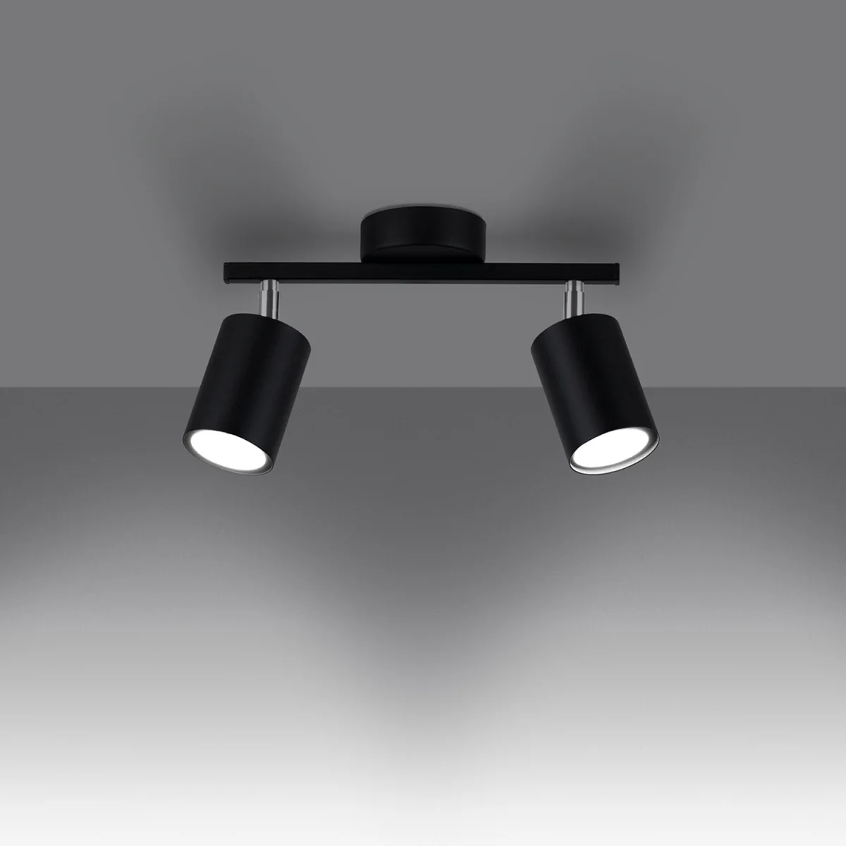 Ceiling lamp LEMMI 2 white - black – image 3