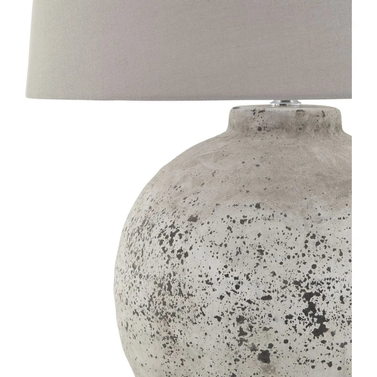 Tiber Large Stone Ceramic Table Lamp - Stone – image 5