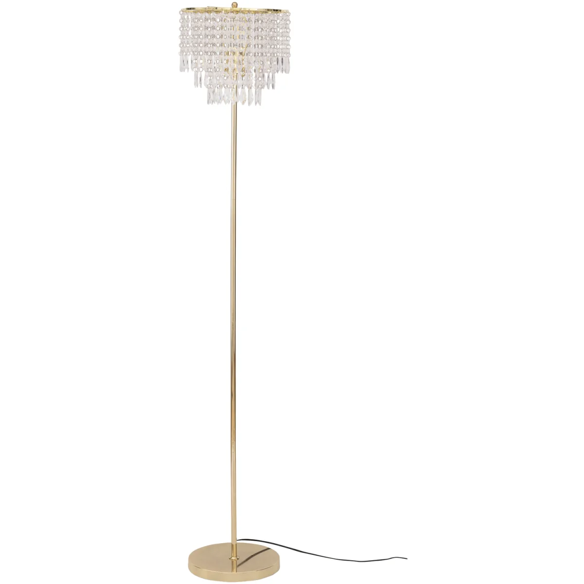 Cascada Floor Lamp - Polished Gold Plate And Clear Acrylic – image 2