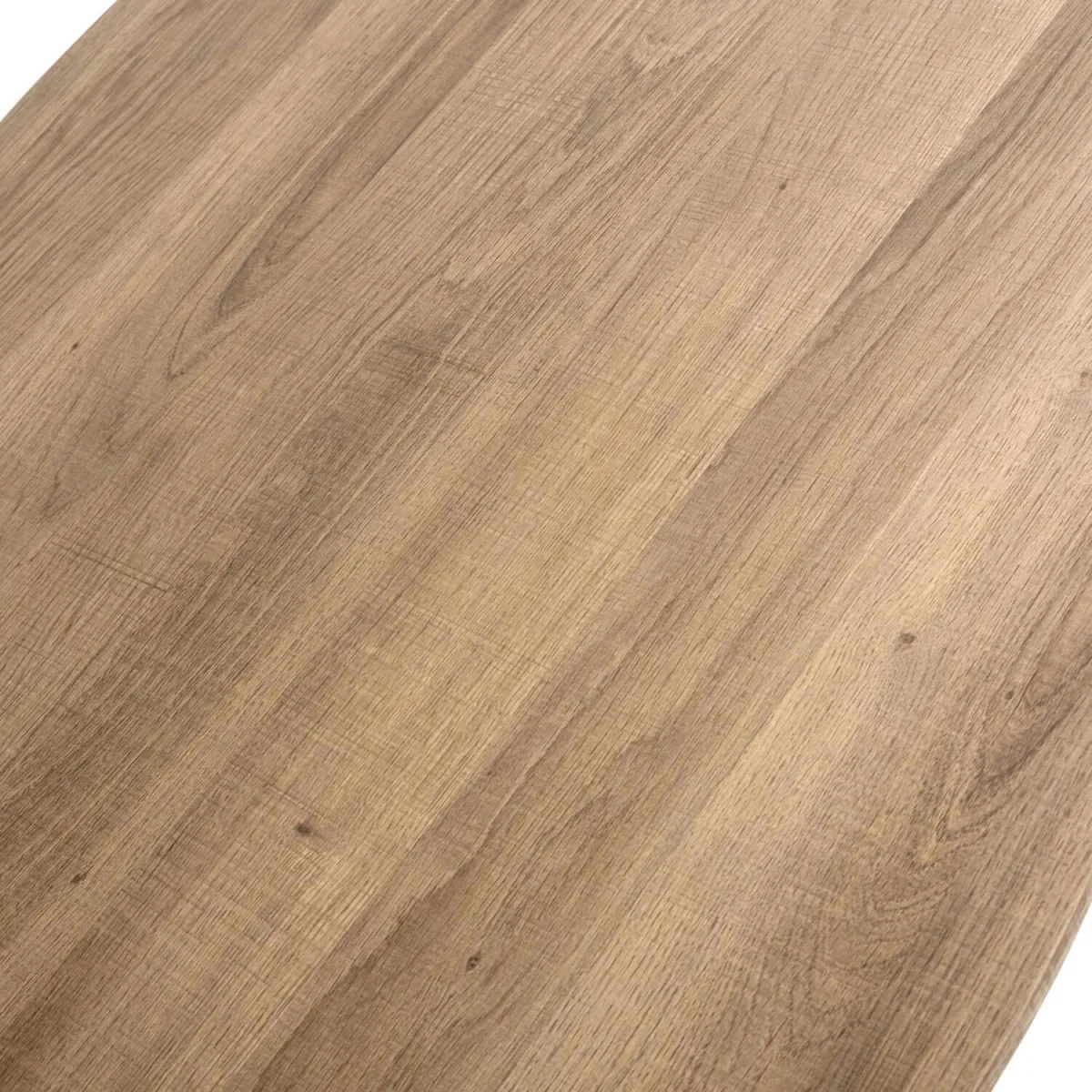 FWStyle Nassau Oak Effect Finish Wave Edge Lamp End Side Table - Oak – image 6