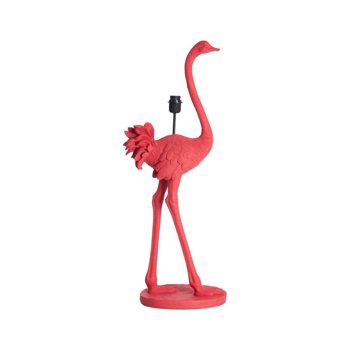 Fabulous Pink Ostrich Floor Lamp – image 2