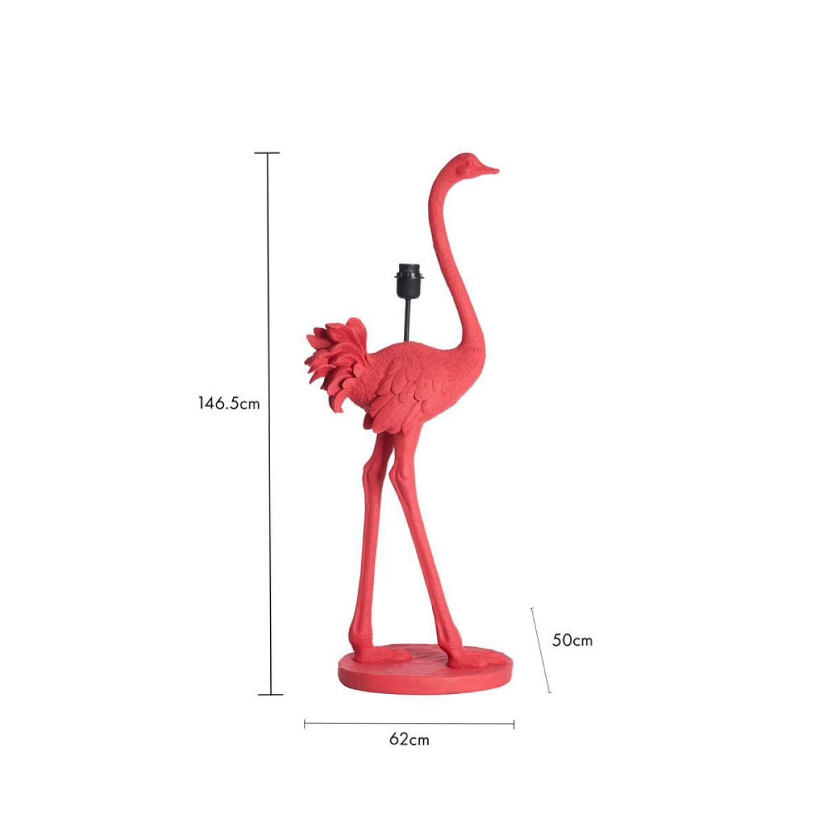 Fabulous Pink Ostrich Floor Lamp – image 15