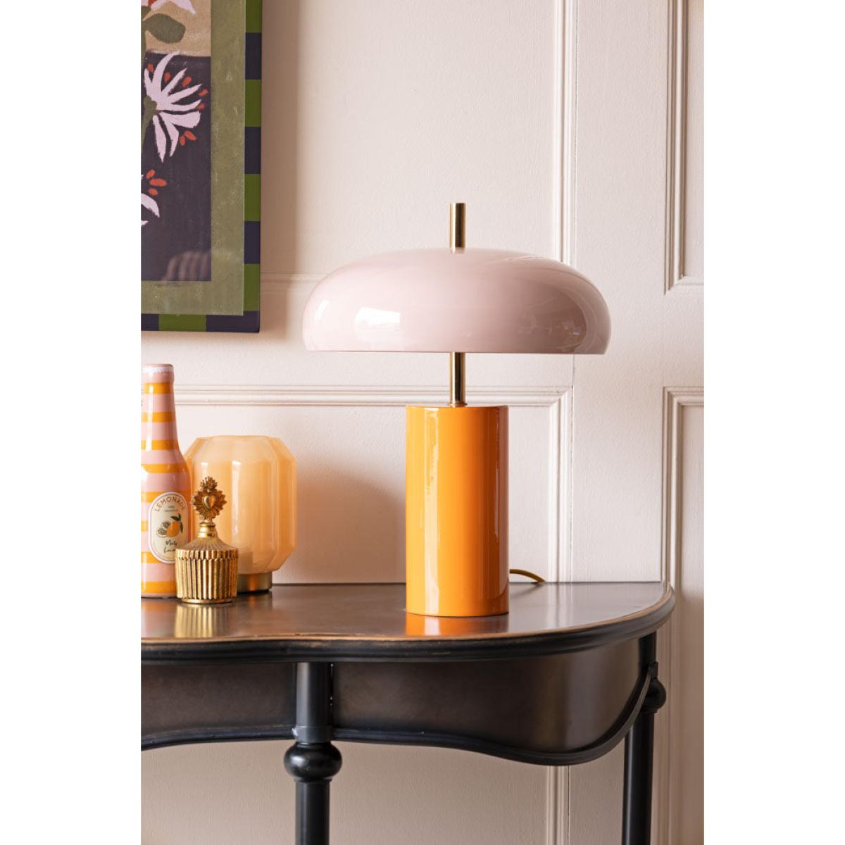 Pink & Orange Statement Table Lamp – image 2