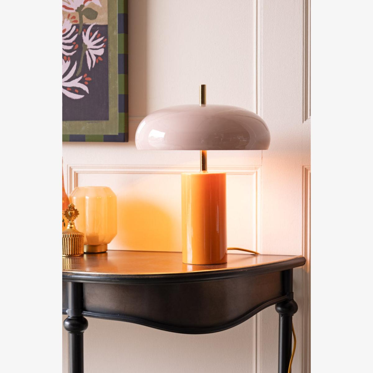 Pink & Orange Statement Table Lamp – image 1