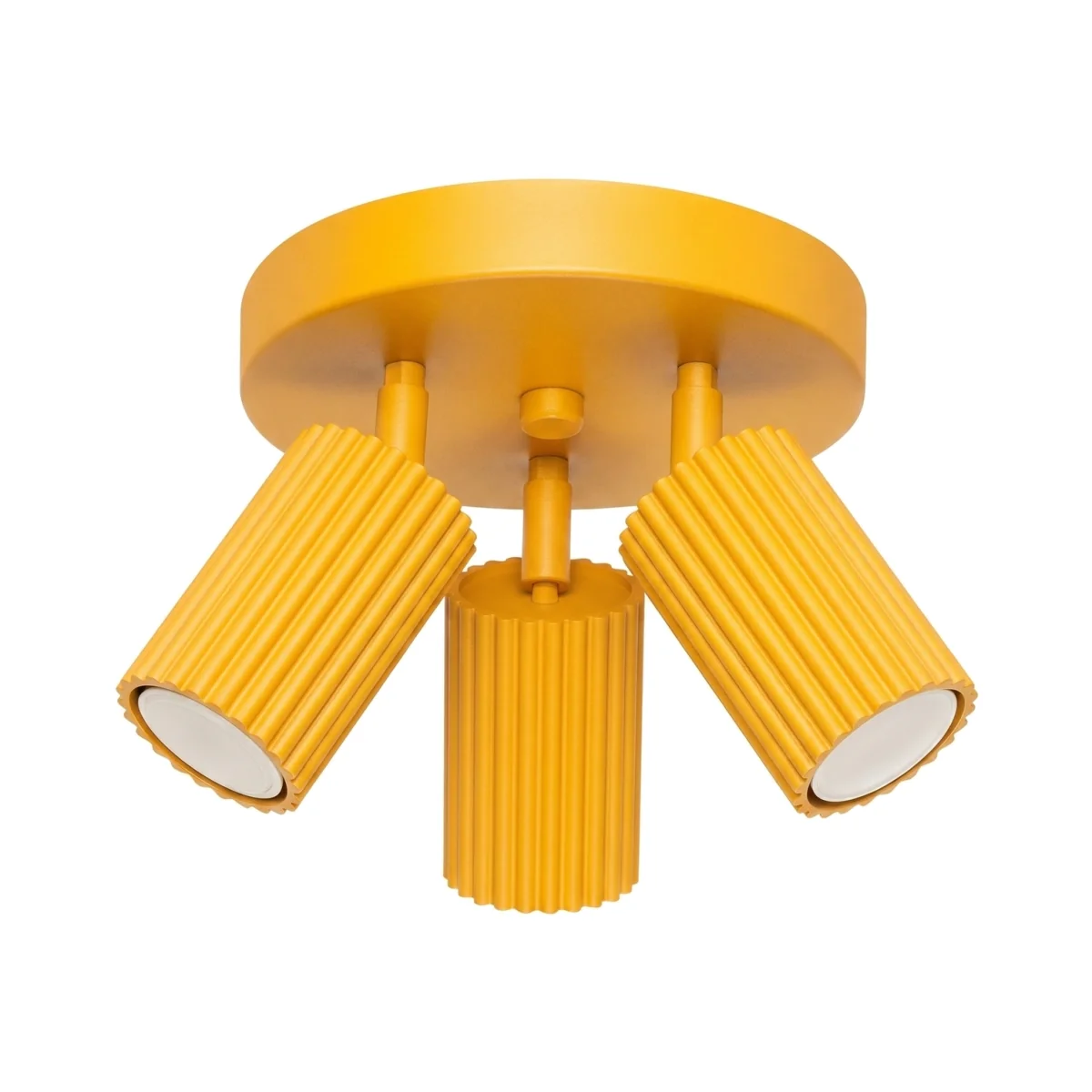 Ceiling lamp KARBON 3P yellow - yellow – image 1