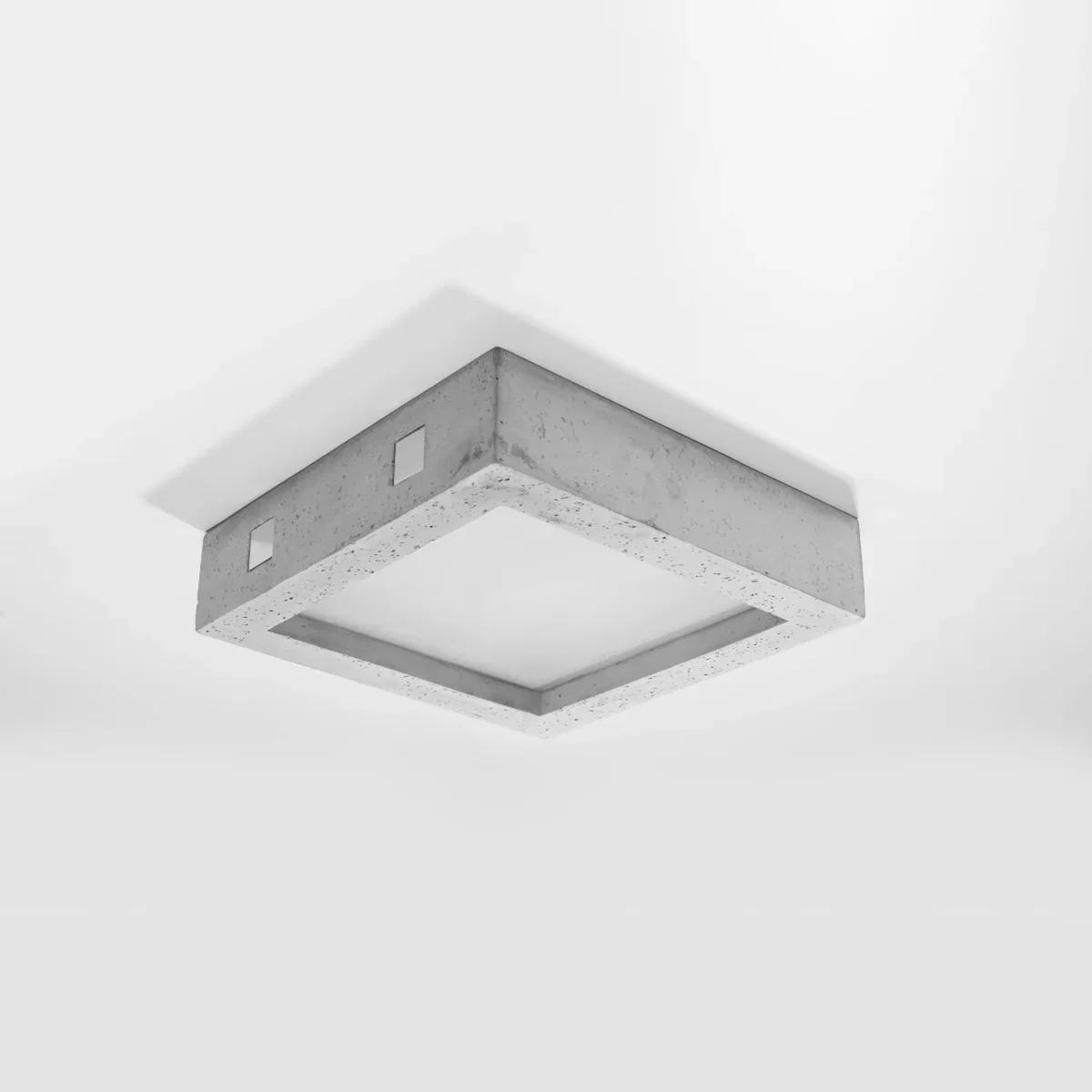 Ceiling lamp RIZA concrete - gray – image 2
