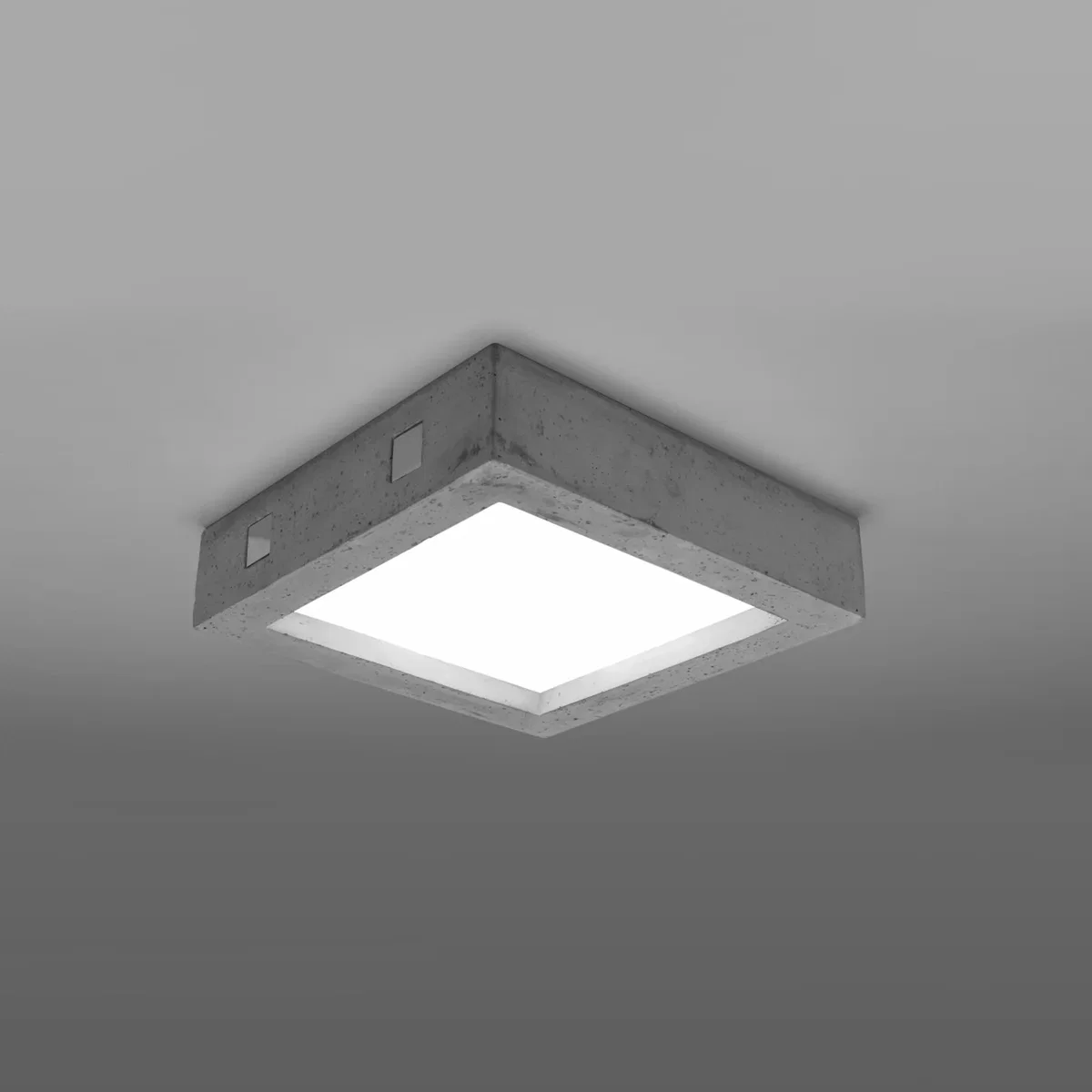Ceiling lamp RIZA concrete - gray – image 3