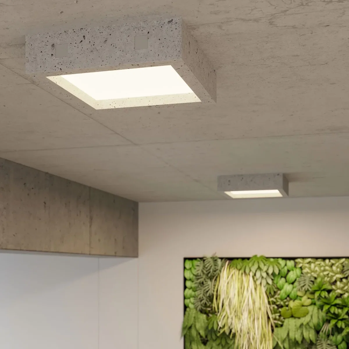 Ceiling lamp RIZA concrete - gray – image 7