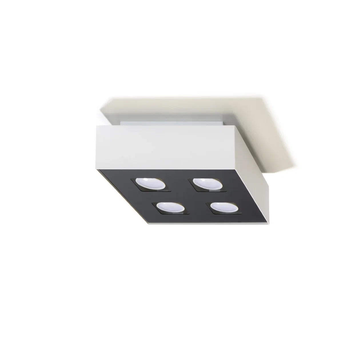 Ceiling lamp MONO 4 white - White black – image 2