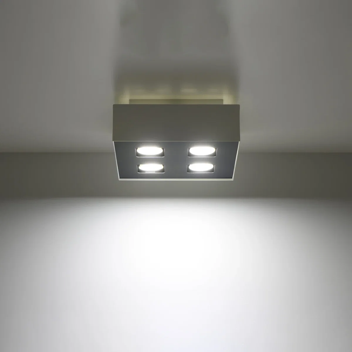 Ceiling lamp MONO 4 white - White black – image 3