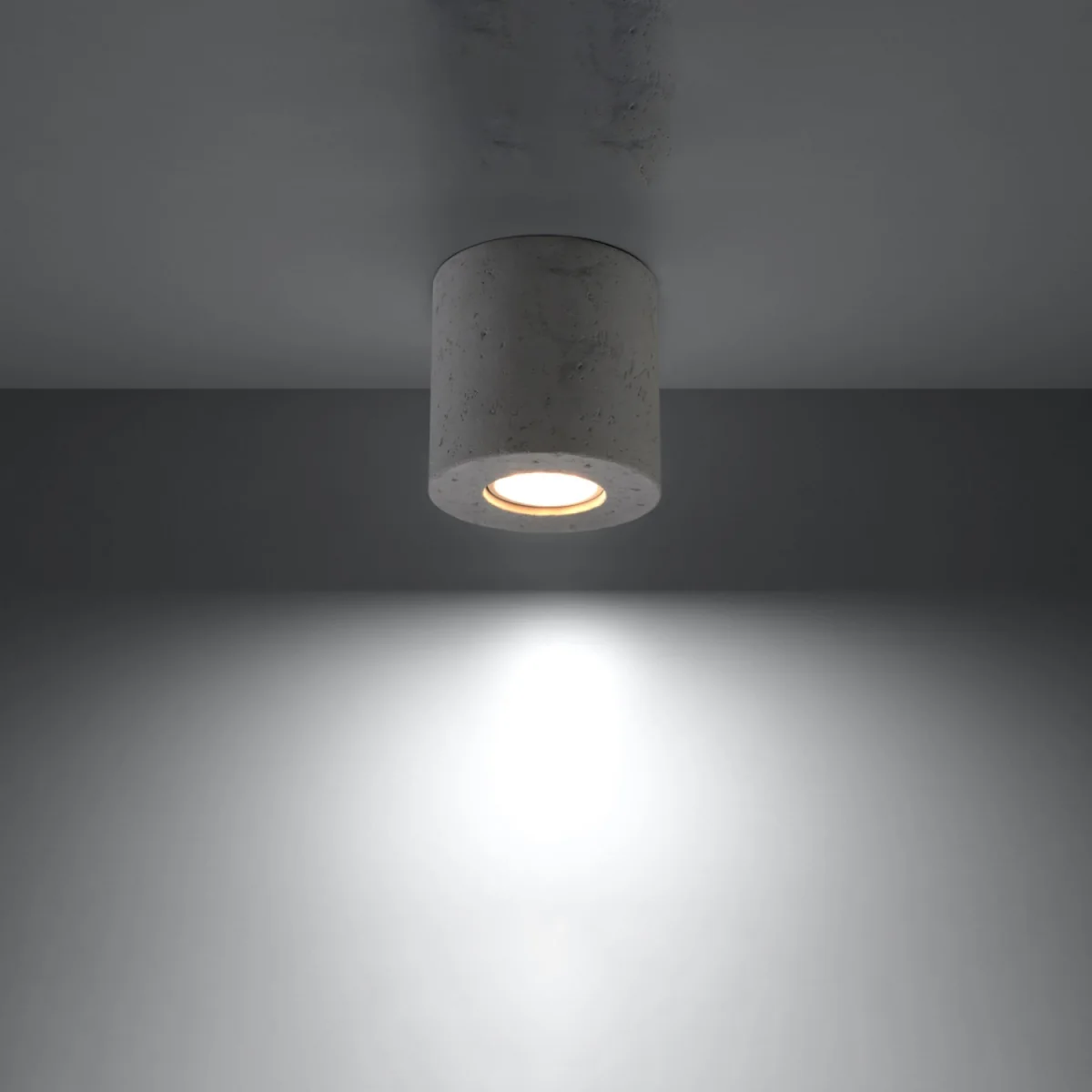 Ceiling lamp ORBIS 1 grey - gray / Concrete – image 3