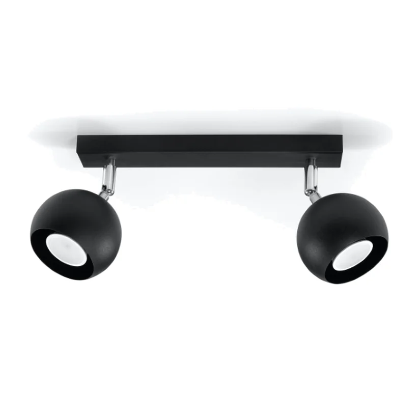 Ceiling lamp OCULARE 2 black - black – image 1