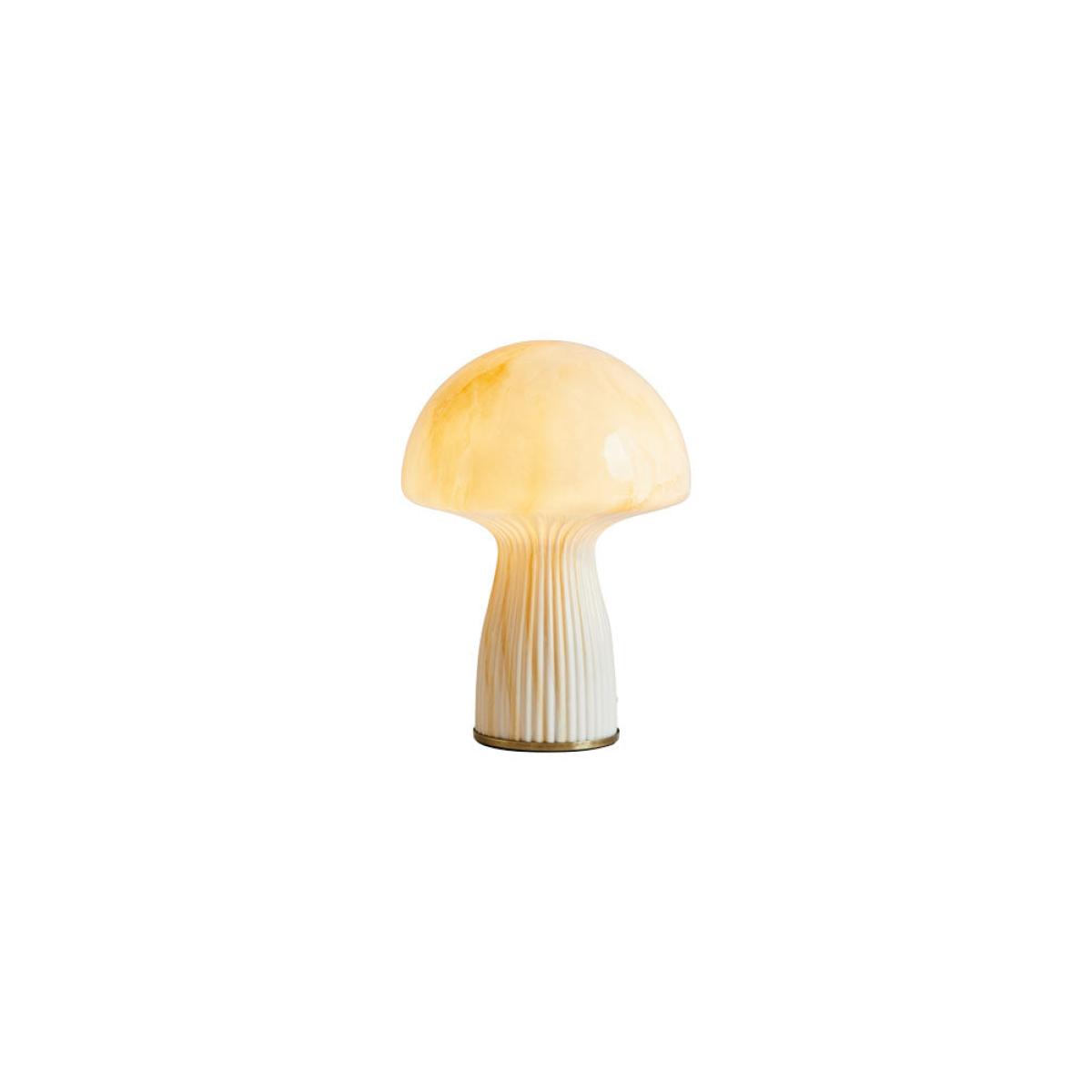 White Porcini Mushroom Table Lamp – image 2