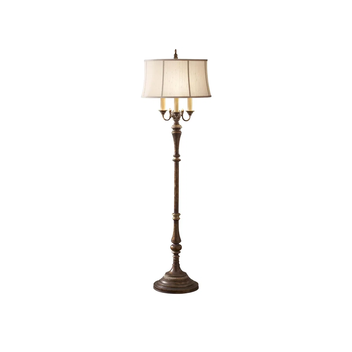 Elstead Lighting Gibson Floor Lamp Brown - Brown – image 1