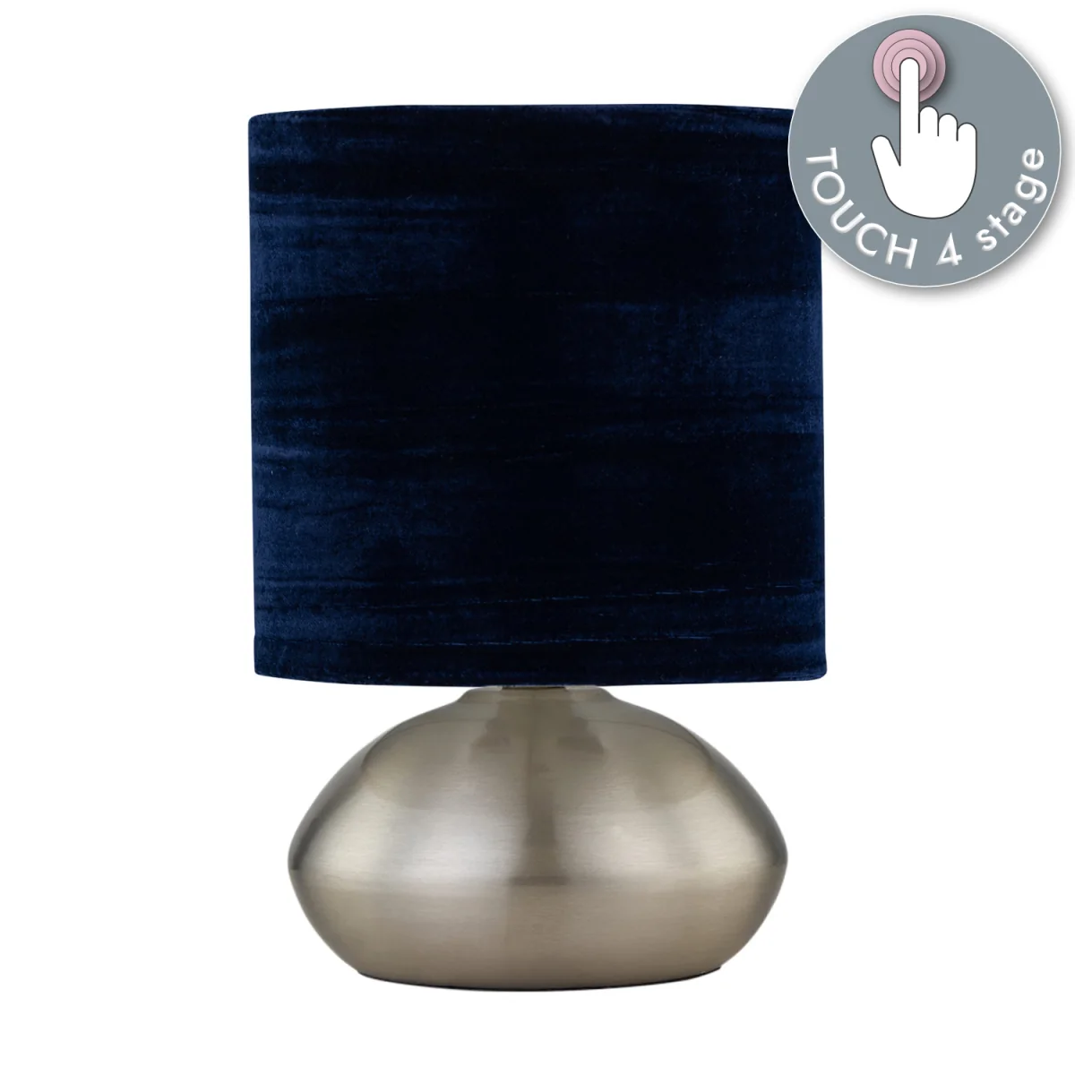 Jenson Base Only Table Lamp - Satin Nickel Plate – image 2