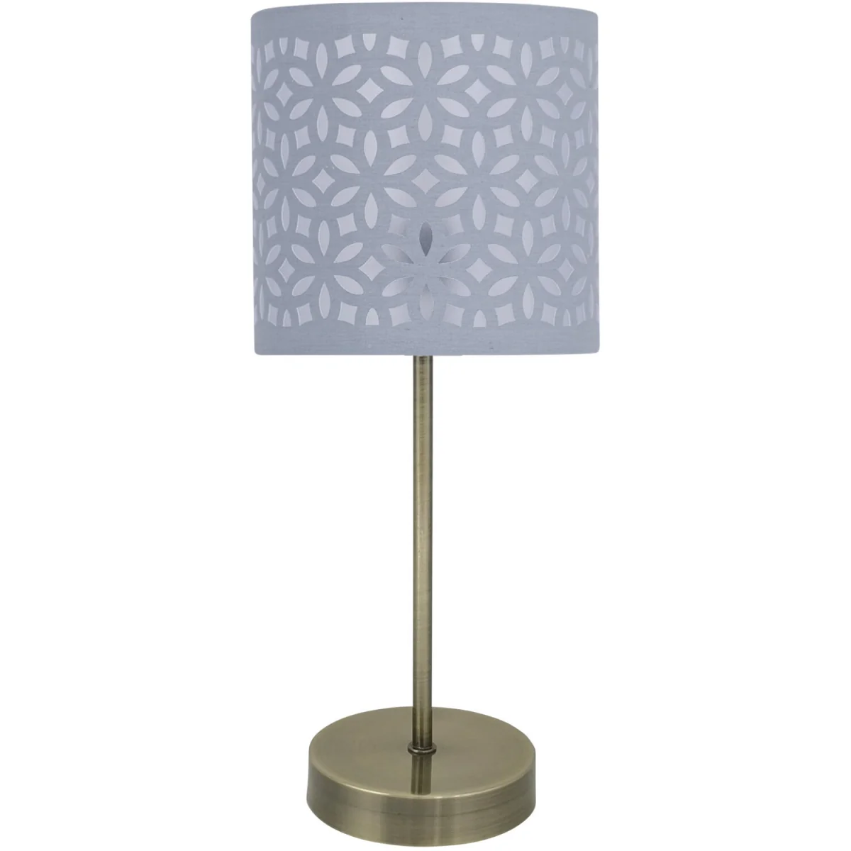 Stick Base Only Table Lamp - Antique Brass Plate – image 3