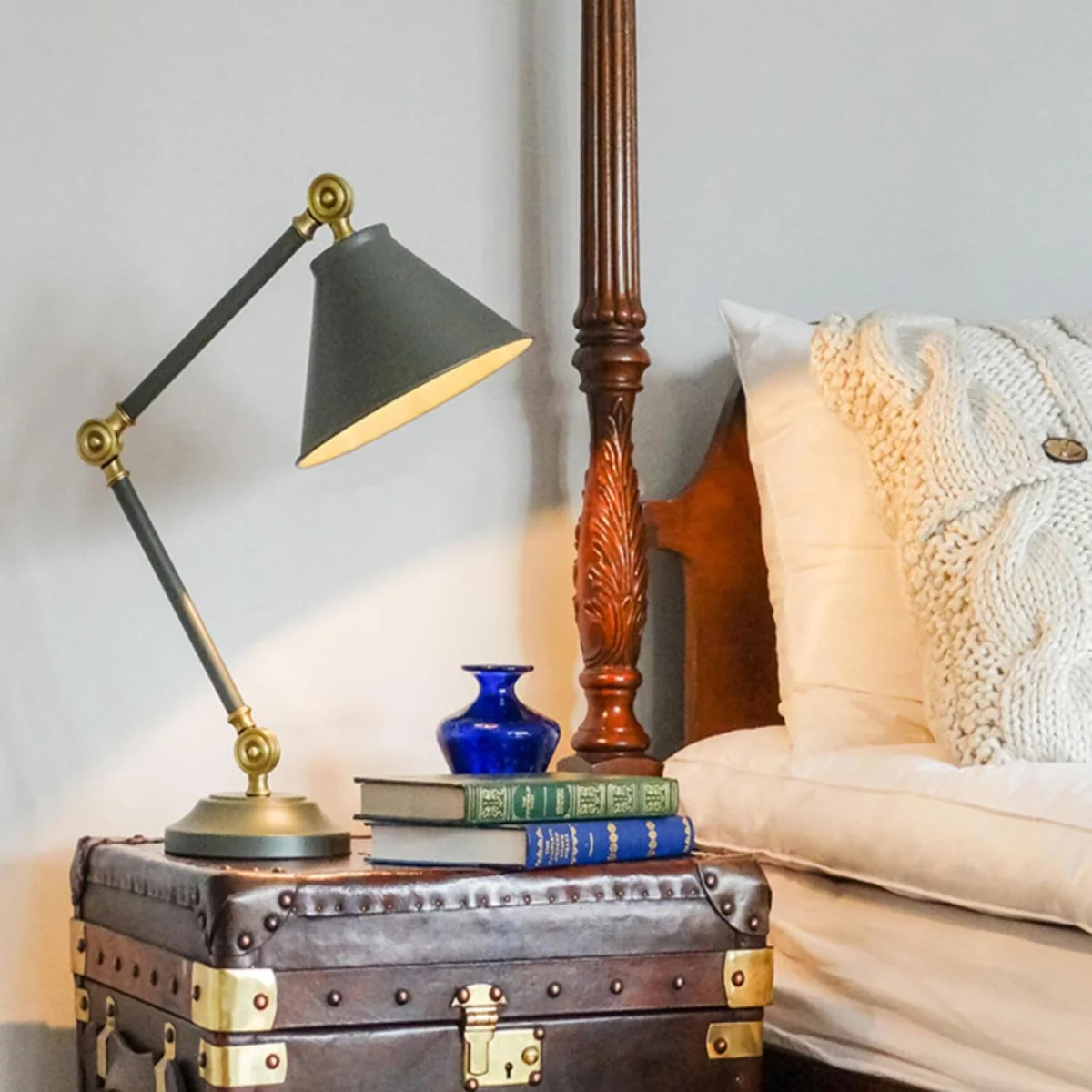 Elstead Lighting Provence Table Lamp Brass - Brass – image 3