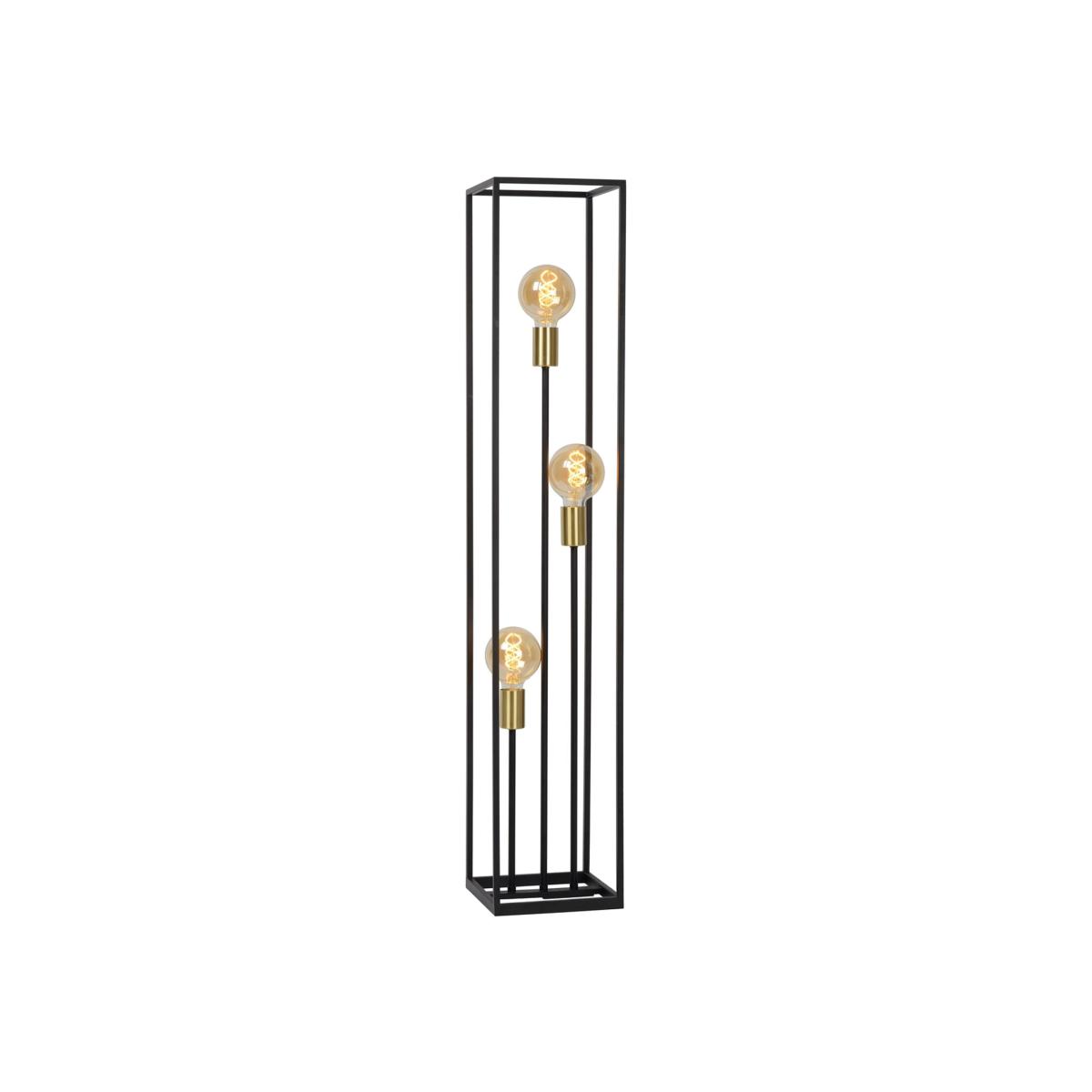 Ruben Modern Floor Lamp Black - Black