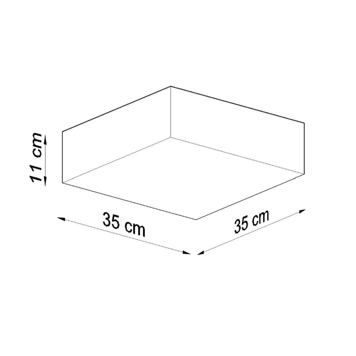 Ceiling lamp HORUS 35 black - black – image 7