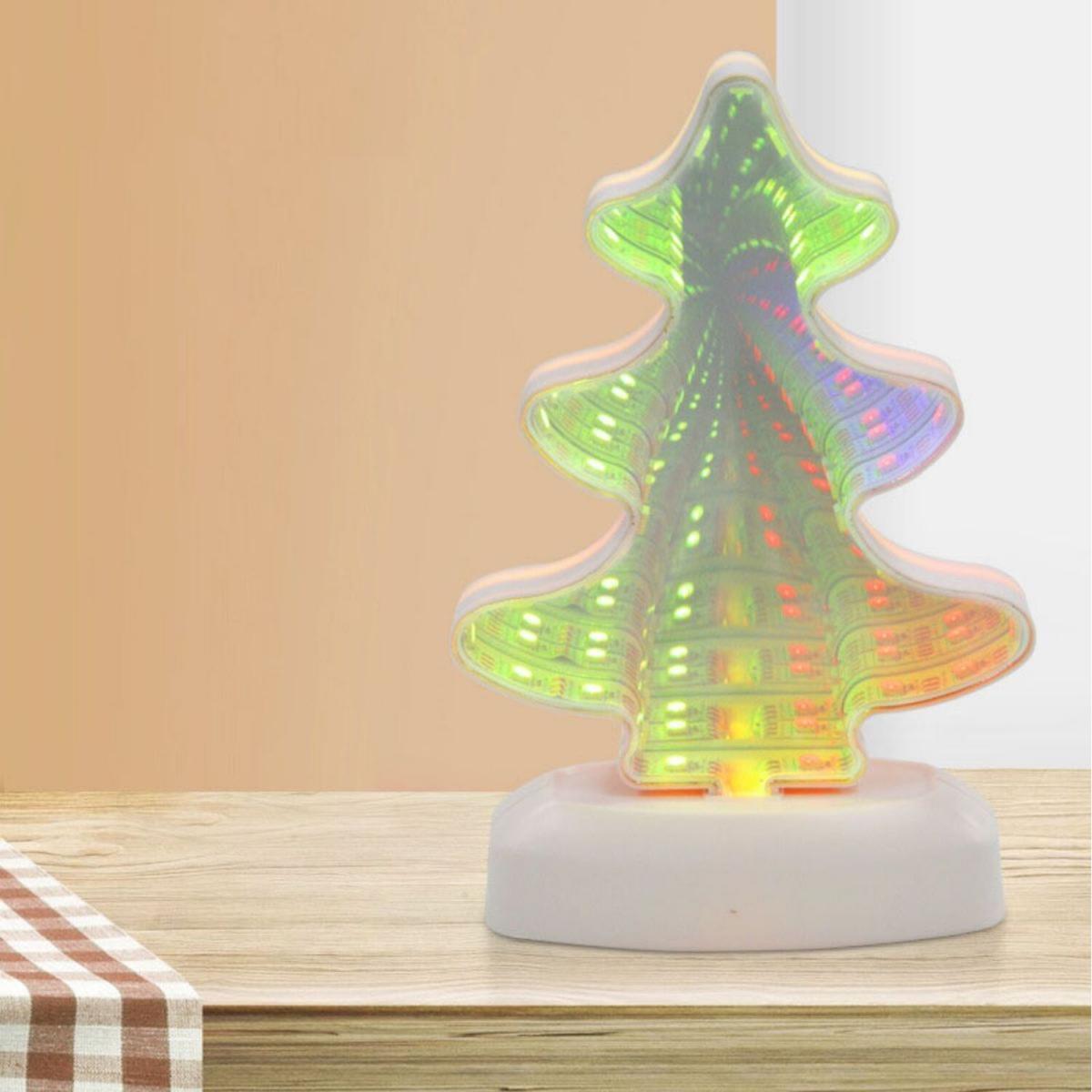 Creative Tunnel Desktop Atmosphere Light - White / Christmas Tree