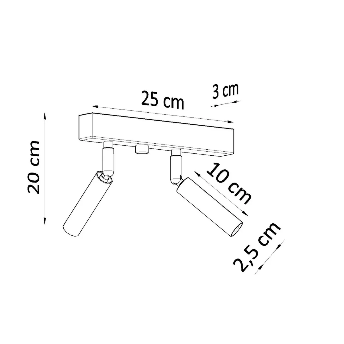 Ceiling lamp EYETECH 2 white - white – image 5