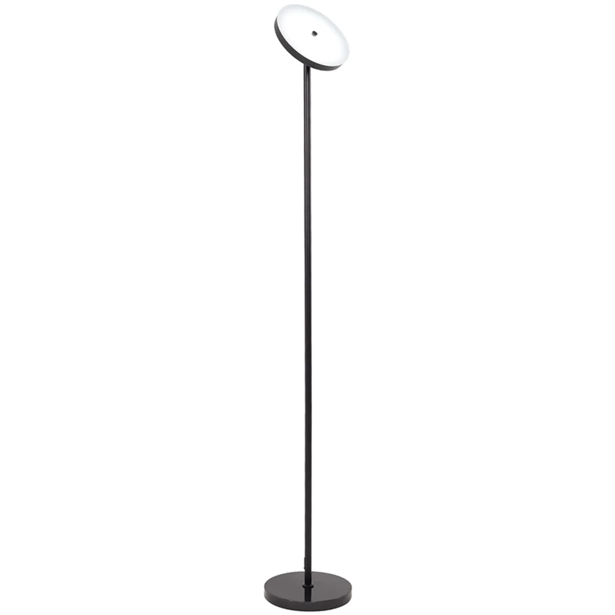 36W Dimmable LED Floor Lamp with Remote Control - Black – image 2