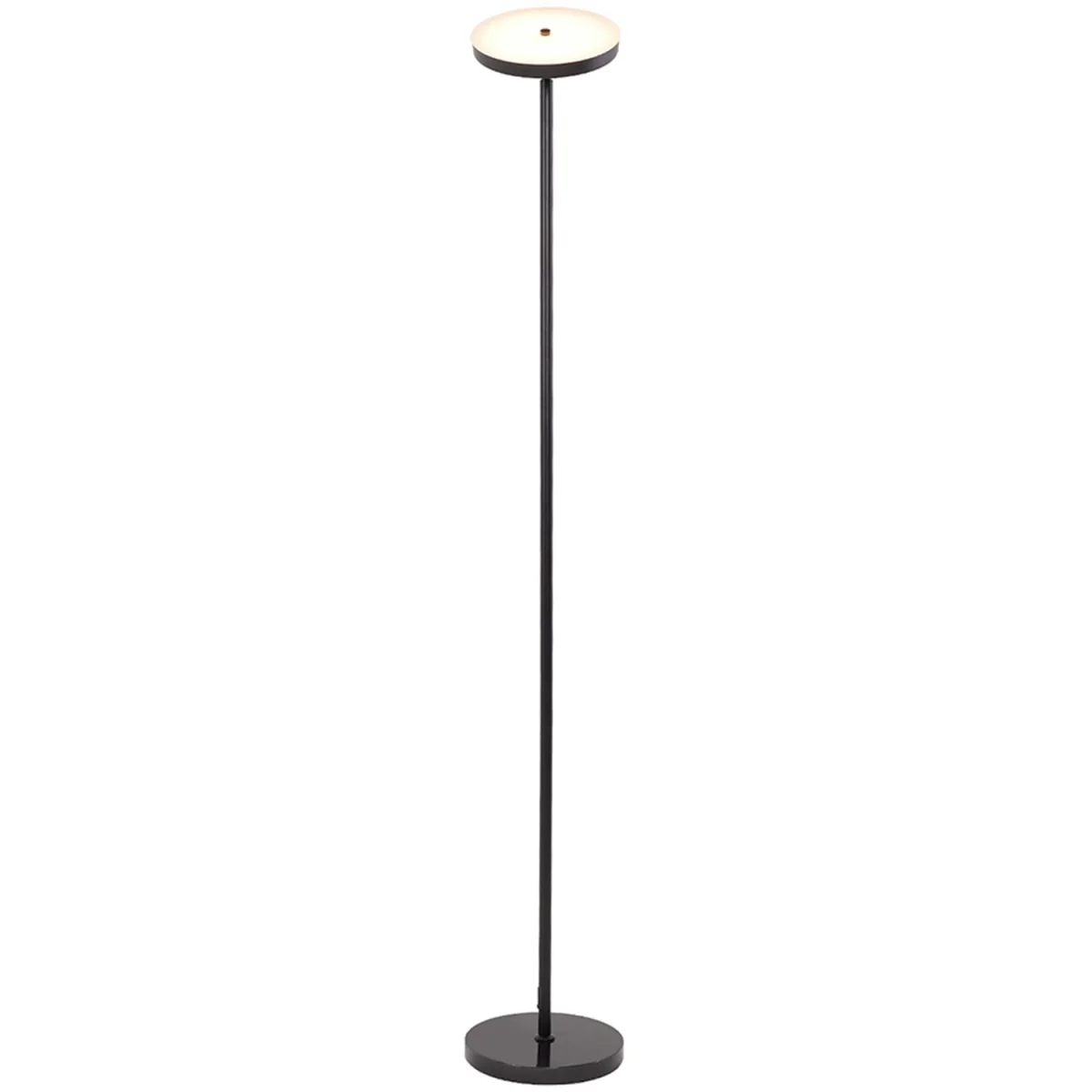 36W Dimmable LED Floor Lamp with Remote Control - Black – image 3