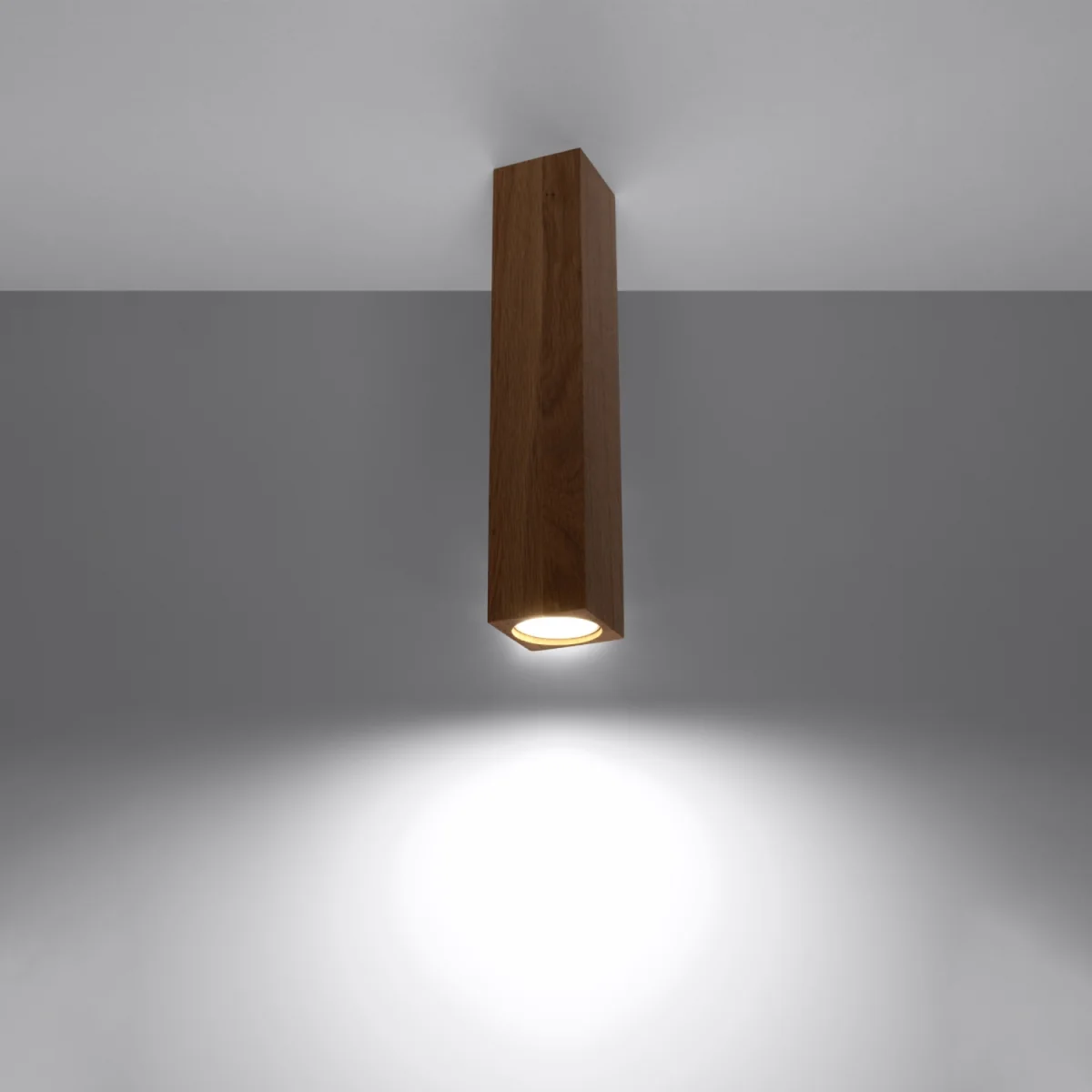 Ceiling lamp KEKE 30 oak - oak – image 3