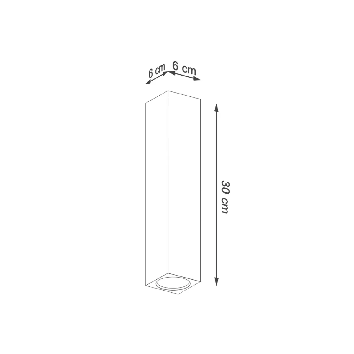 Ceiling lamp KEKE 30 oak - oak – image 5