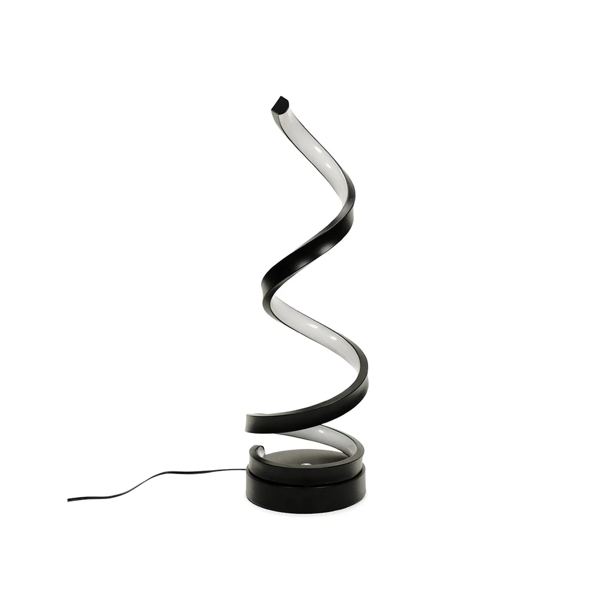 Infinity Integrated LED Table Lamp - Black / 12.5cm / 41cm