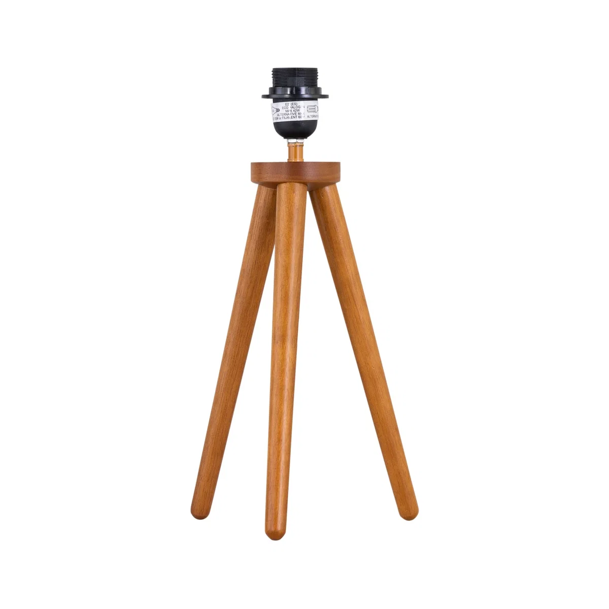 Voyage Base Only Table Lamp - Dark Oak Wood – image 3