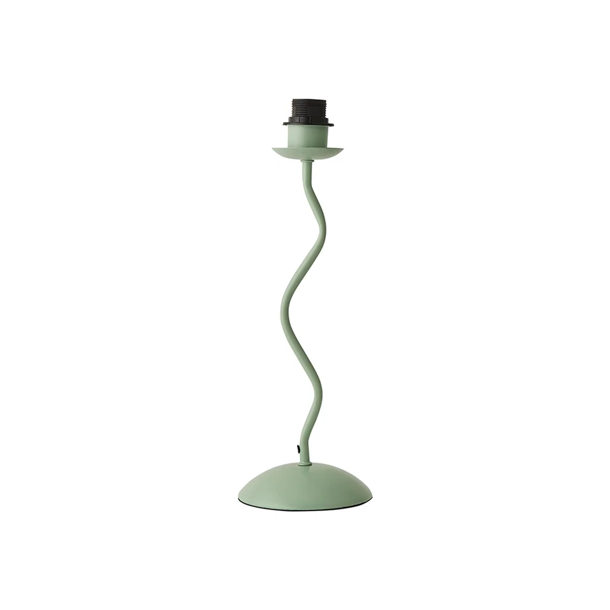 Wiggle Pastel Metal Table Lamp Base - Green