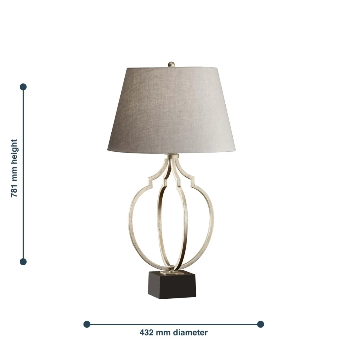 Grandeur Table Lamp  Black - Black – image 2