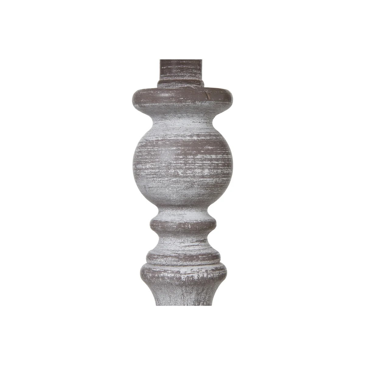 Dunum Column Table Lamp With Elegant Linen Shade - White – image 1
