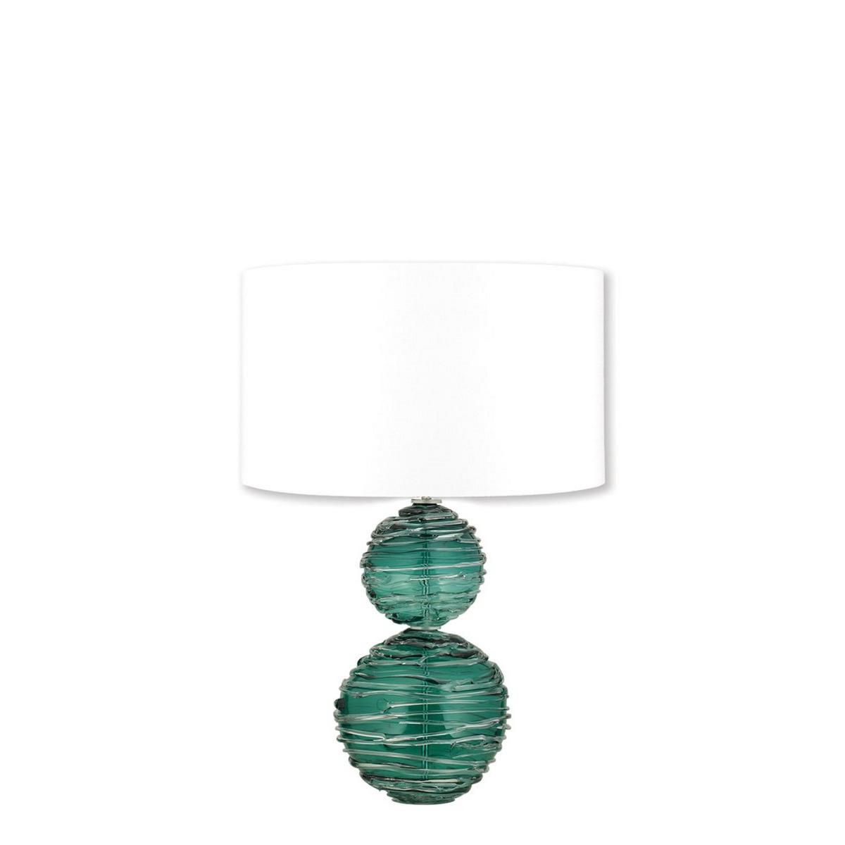 Alfie Crystal Glass Lamp by William Yeoward in Jade Green – image 3