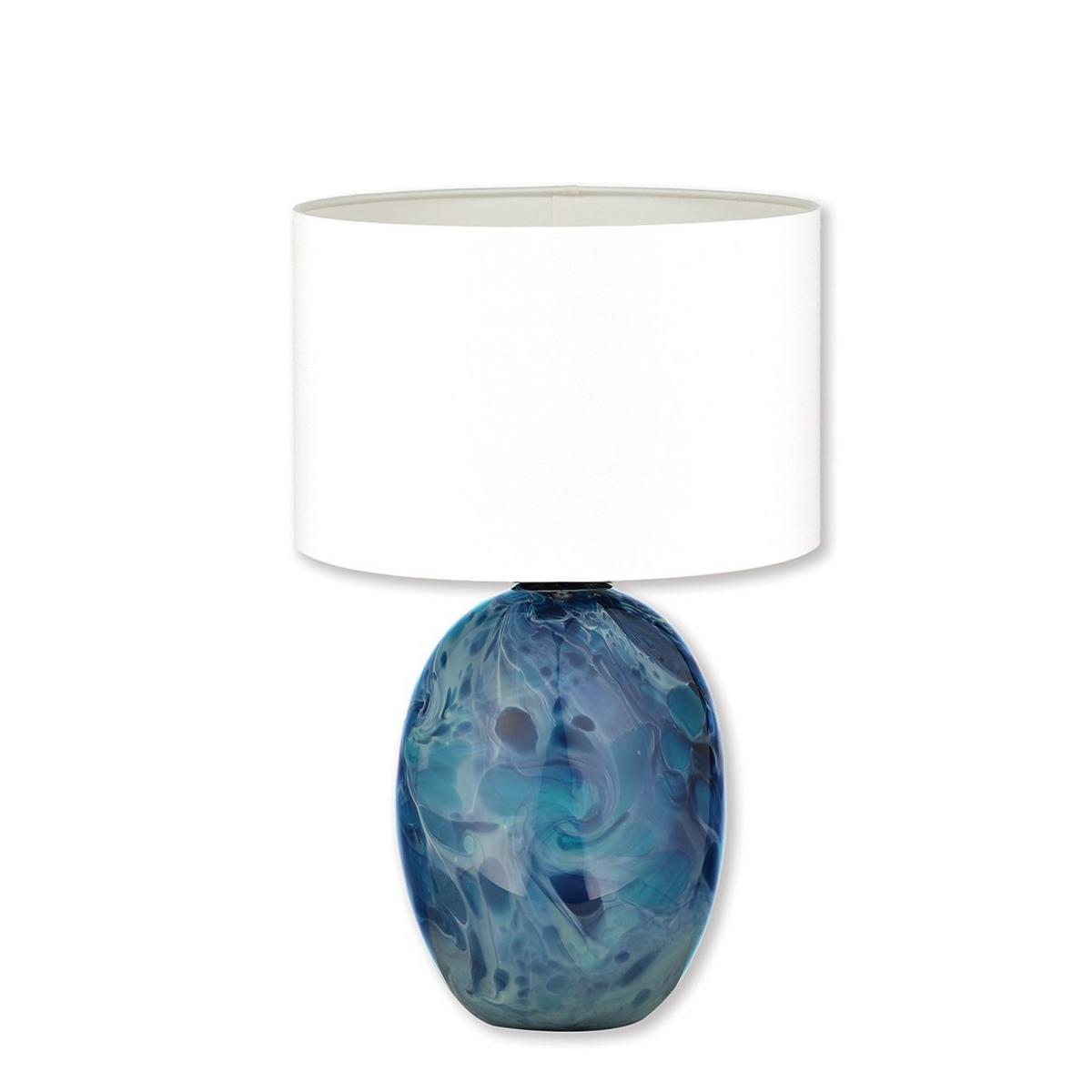 Babetta Crystal Glass Lamp by William Yeoward in Oceana Blue – image 2