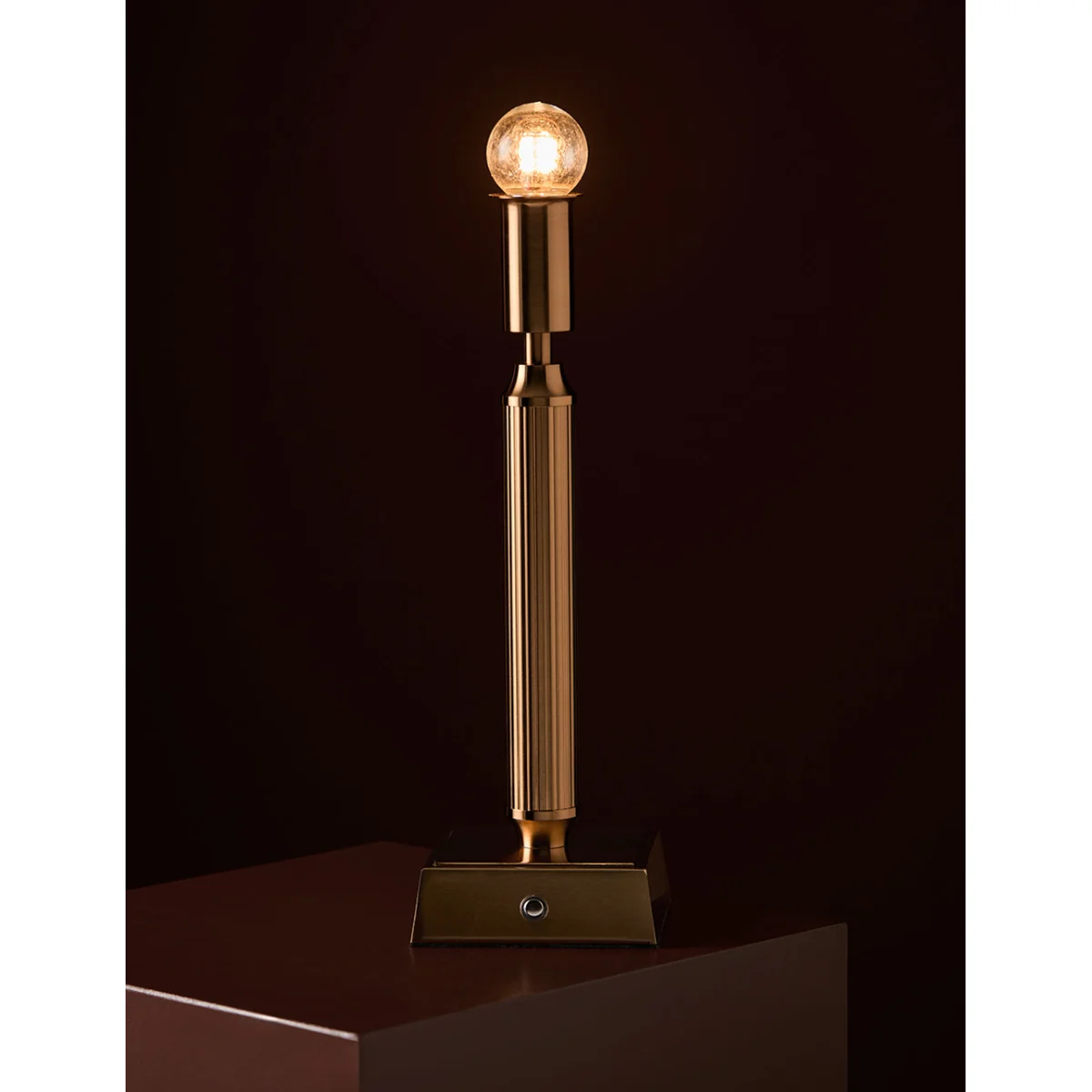 Gustave Rechargeable Brass Lamp Base – image 3