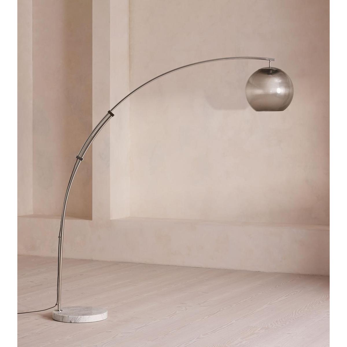 Joni Arc Lamp, Chrome – image 2