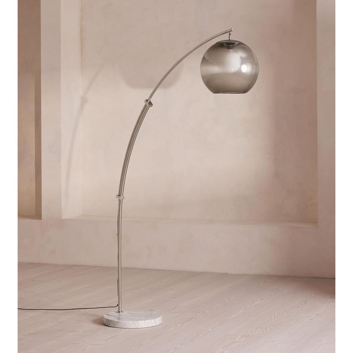 Joni Arc Lamp, Chrome – image 6