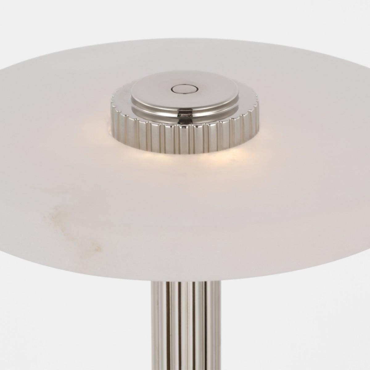 Visual Comfort | Aran 9 Rechargeable Accent Lamp | Polished Nickel – image 5